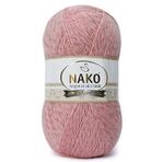 5 Adet Nako Angora Lüks Simli El Örgü İpi (1424kp)