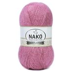5 Adet Nako Angora Lüks Simli El Örgü İpi (6682gk)