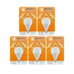 (5 Adet) Osaka 7W (50W) Beyaz Işık E14 Duylu (İnce Duy) Led Mini Ampul