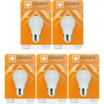 (5 Adet) Osaka 7W (50W) Beyaz Işık E27 Duylu (Kalın Duy) Led Ampul