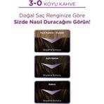5 Adet Palette Göz Alıcı Renkler 3-0 Koyu Kahve Saç Boyası 110 ml