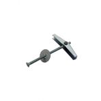 5 ADET PARAŞÜT DUBEL METAL CİVATALI 8CM KATLANIR KANATLI DUBEL ALÇIPAN