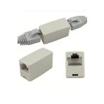 5 ADET Rj45 Cat5 Cat6 Cat7 Cat8 Modem Ethernet Internet Kablo Uzatıcısı Dişi Dişi Birleştirici Ara Aparat (5)