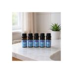 5 Adet - Saf Esansiyel Yağ - Oda Ve Ortam Kokusu - Beyaz Sabun Aromatik Uçucu Yağ 5x10ml Renkli