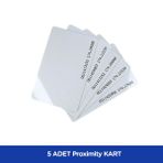 5 Adet SARKEY SR-620 Proximity Kart - Rfıd Tag - Göstergeç - 125 Khz