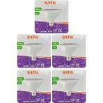 (5 Adet) Şavk 11W 6500K (Beyaz Işık) Par30 E27 Duylu (Kalın Duy) Led Spot Ampul