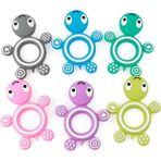 5 Adet Silikon Bebek Dişlikleri Kaplumbağa Gıda Sınıfı Kaplumbağa Silikon Tiny Çubuk Çocuk Ürünleri Hemşire Hediye Bebek Diş Kaşıyıcı Oyuncaklar | Bebek Dişlikleri (Renk Karışımı) (Yurt Dışından) - Renkli