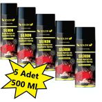 5 Adet Silikon Kalıp Ayrıcı Ve Yağlayıcı Sprey 500 Ml