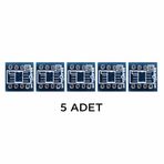 5 Adet Soıc8 To Dıp8 Smd Çevirici Pcb Sop8 Elektronik Devre Kart