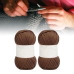 5 Adet Spagetti Ipliği örgü Ipliği, 0,8 inç Genişliğinde Parlak Renkli Yumuşak Pamuklu halı Ipliği tığ Işi Için, DIY Projeleri, Kilimler, Sepetler, Poufs, vb. (Karanlık Khaki)