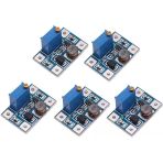 5 Adet Sx1308 Ayarlanabilir 28V 2A Dc Dc Gerilim Voltaj Yükseltici Güç Kaynağı Modülü Step Up Boost Converter