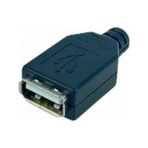 5 Adet Usb A Tipi Dişi Soket 4 Pin Lehimlenebilir Konnektör