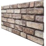 5 Adet X Tuğla Desenli 3D Strafor Köpük Duvar Kaplama Paneli (446785723)