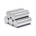 5 Adet, Yuvarlak Neodyum Mıknatıs, 10x3 Mm, Güçlü Magnet