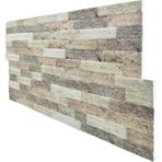 5 Adet(2,5M2) Patlatma Taş Desenli 3D Strafor Köpük Duvar Paneli (446786041)