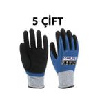 5 Çift Kesilmez Eldiven E-135625 Nitril Köpük Starline 4x43c 10 Numara CVLPRPZRSTRLN1356255CFT10NO