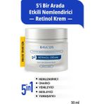 5 Etki Bir Arada Onarıcı, Yenileyici, Leke Karşıtı, Besleyici, Nemlendirici Retinol Bakım Kremi 50ML - RKS001