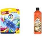 5 Etkili Wc Blok 2'Li Katı Tuvalet Bloğu Beyaz Sabun Kokulu + Mr Muscle Yağları Kirleri Eriten Lavabo Açıcı Granül (2 X 50 G)