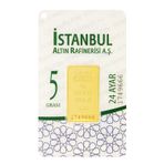 5 gr 24 Ayar Gram Külçe Altın