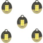 5 Gram 24 Ayar Külçe Gram Altın Ziynet Gold ZG2082 - 1 gr