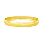 5 Gr(Gram) 6 Mm 22 Ayar İşçiliksiz Bilezik Tbc0005-1