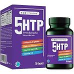 5-HTP 30 Bitkisel Kapsül Valerian Vitamin B6 P5P Vitamin D3