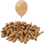 5 Inç Ten Mini Balon 10 Adet - Ten Rengi