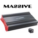 5 Kanal Profesyonel Oto Amfi, Güçlü ve Stereo Ses, 2-4 Ohm Uyum