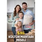 5 Kg Kültür Mantarı Tohumu + Ekim Klavuzu