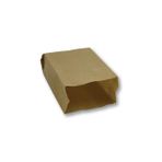 5 KGKüçük Boy Kraft-Şamua Çizgili Kese Kağıdı, Hediye Paketi 12x20,5cm Düz Renk