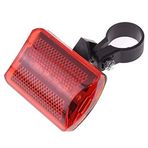 5 Ledli Bisiklet Arka Stop İkaz Lambası 7 Modlu Led Lamba