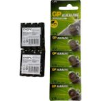 5 Li Kartela Lr 44 Düğme Pil+8 Tane Kumanda Pili Ince Aaa