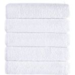 5 Li Otel Banyo Havlusu Pamuklu 70 x 145 cm Beyaz 16/1 Avs 440 gr - 70 x 145 cm
