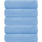 5 Li Otel Banyo Havlusu Pamuklu 90X150 Cm Renkli 16/1 Avs 580 Gr
