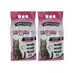 5 Lt Bebek Pudralı Kokulu Kedi Kumu, 2 Paket