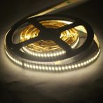5 Metre 240 Led/m Şerit Led Hortum 3000k Gün Işığı Beyaz Kendinden Yapışkanlı Güçlü Smd2835 12v Dc Ip20