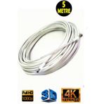 5 Metre 64 Tel Rg6/u4 Full Hd 3d 4k Anten Tv Çanak Uydu Lnb Kablosu F Konnektör Takılı Hazır