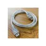5 METRE Kaliteli 5 Metre Usb 2.0 Şeffaf Uzatma Kablosu PC yazıcı bağlantısı için