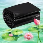 5 Mil HDPE Gölet Liner Esnek 9x9m (29.5x29.5ft) Bahçeler Havuzlar Çeşmeler ve Akarsular için Su Geçirmez Membran Şelaleler için Dayanıklı Kauçuk Gölet Tarp