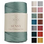 5 Mm - 400 gr Polyester Makrome 95 M Polyester Makrome Ip Supla Ip Ve Çanta Ipliği (Ada çayı)