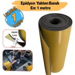 (5 MM EN:100 CM X 1 MT) Yapışkanlı Oto Araç Motor Ses Isı Yalıtım Izolasyon Bandı Kauçuk Sünger