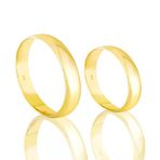 5 Mm Klasik Bombe 22 Ayar Altın Alyans