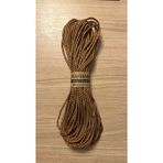 5 mm Polyester Dolgulu Kordon Ip ( 15 Farklı Renk Seçeneği ) 500 Gram - Açık Kahverengi