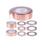 5 Mm x 20 Mt İletken Bakır Folyo Kapton Bandı K. Yapışkanlı Ba...