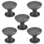 5 Pacdrawer Kolu Dolap Topuzu Donanım Kolları Topuzlar Çekme Dolap Kolları Çinko Alaşım Küçük Çekme Kapı Çekme/Antik Demir