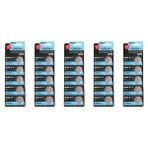 5 Paket CR1632 Düğme PIL-CR1632 3V Düğme Pil (25 Adet)