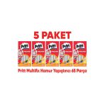 5 Paket Multifix Hamur Yapıştırıcı 65 Parça Patafix Hamur Yapıştırıcı