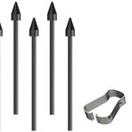 (5 Paket) Yumuşak Uçlar, Lamy AL-Star EMR Stylus Dijital Kalem Yedek Uçlar/Uçlar W/Aletler için İpuçları Değiştirme (5 Parça İpuçları-Siyah)