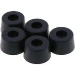 5 Parça 33X19MM Kabine Amplifikatör Hoparlör CD Izolasyon Kauçuk Ayak Pad Tabanı - Siyah