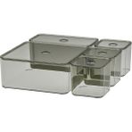 5 Parça Makyaj Malzemesi Saklama Kutusu 20X20X10 cm ikea Takı Makyaj için Düzenleyici Plastik Organizer
